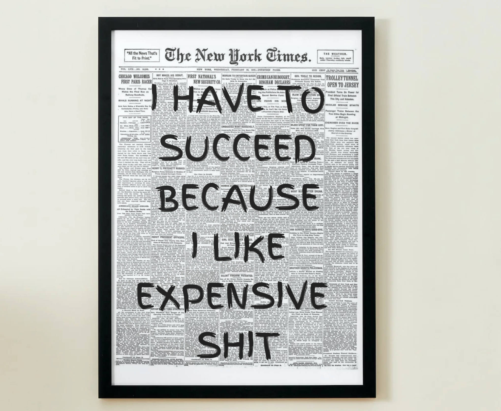 I HAVE TO SUCCEED...