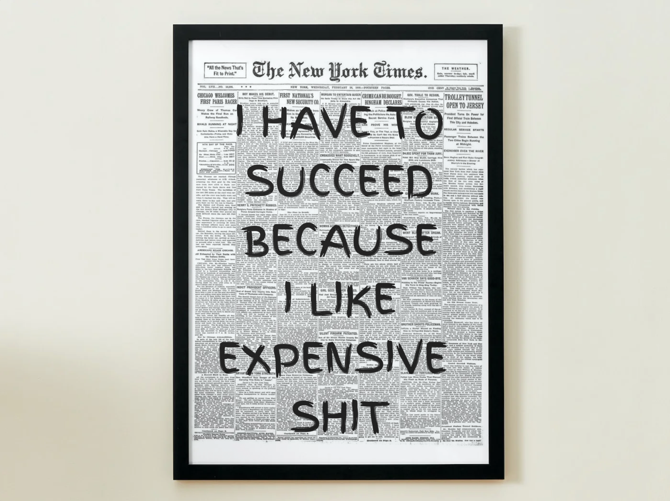 I HAVE TO SUCCEED...