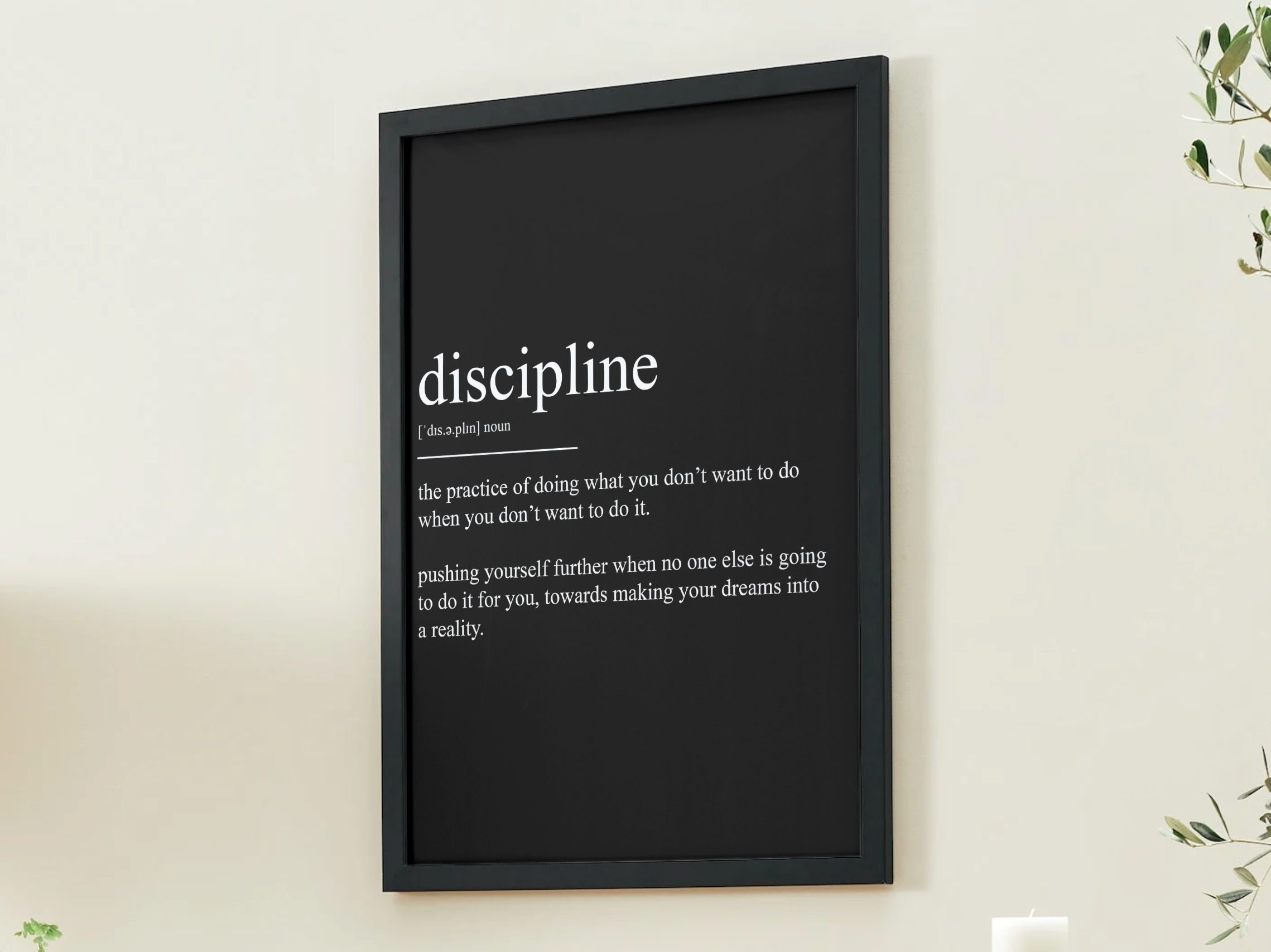 discipline