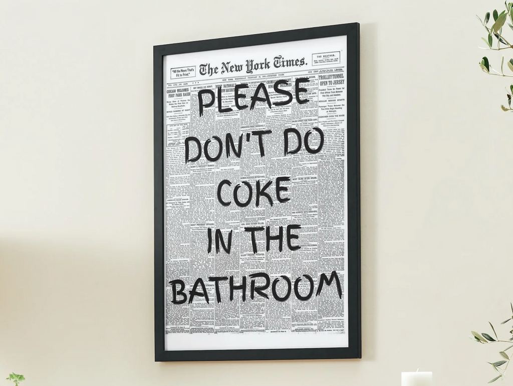 PLEASE DON'T DO COKE
