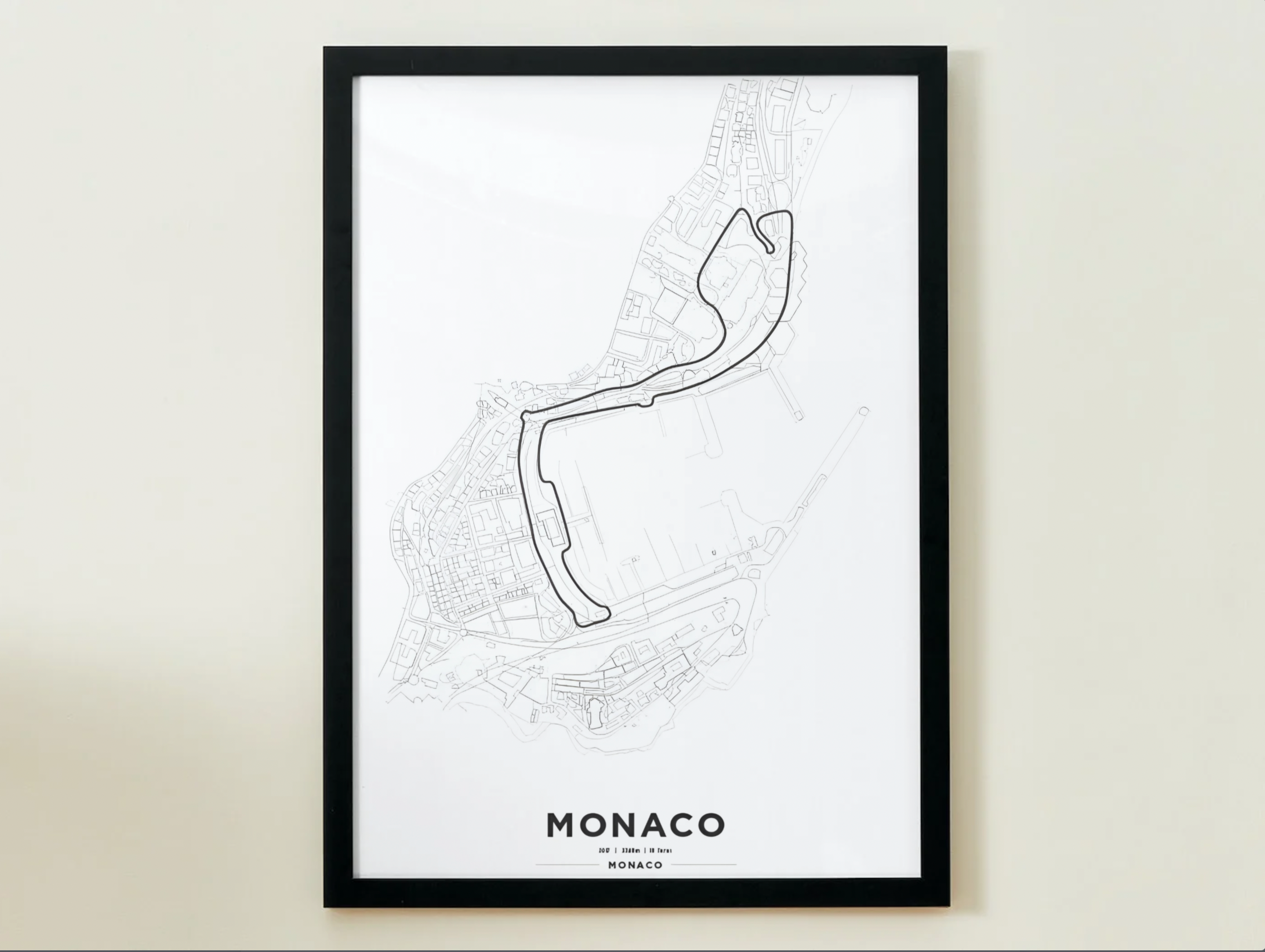 MONACO MAP