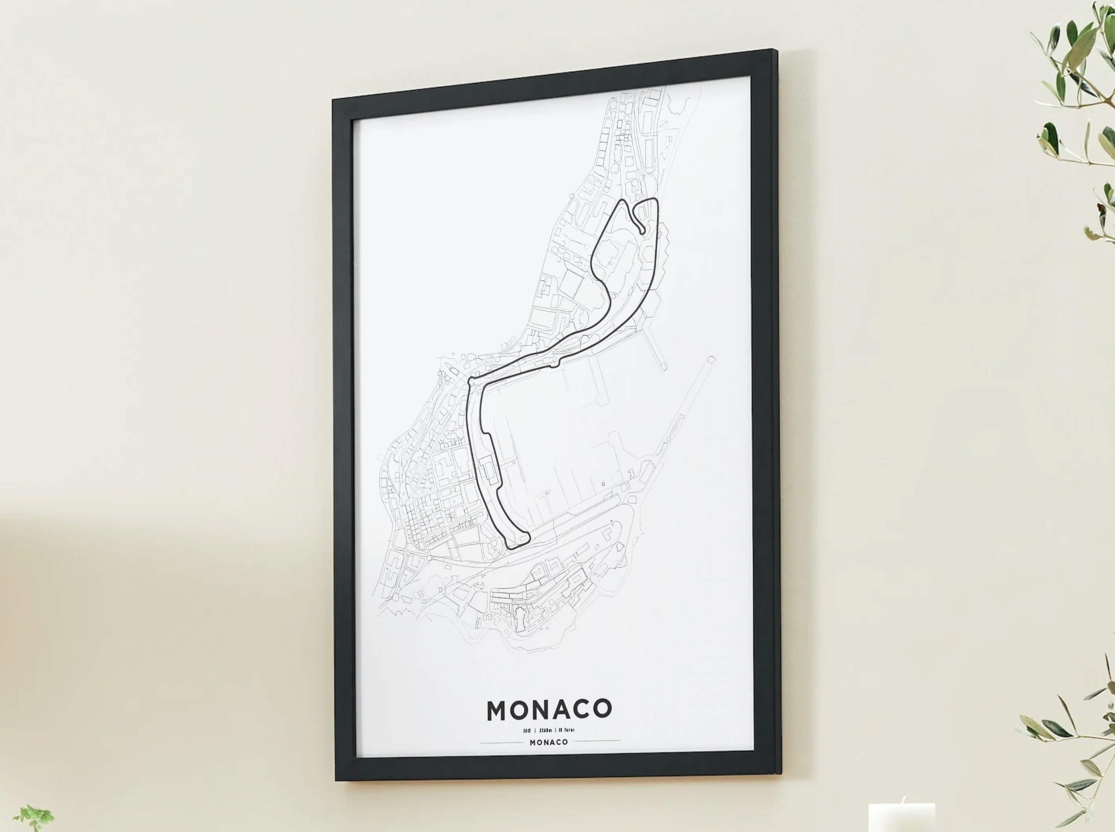 MONACO MAP